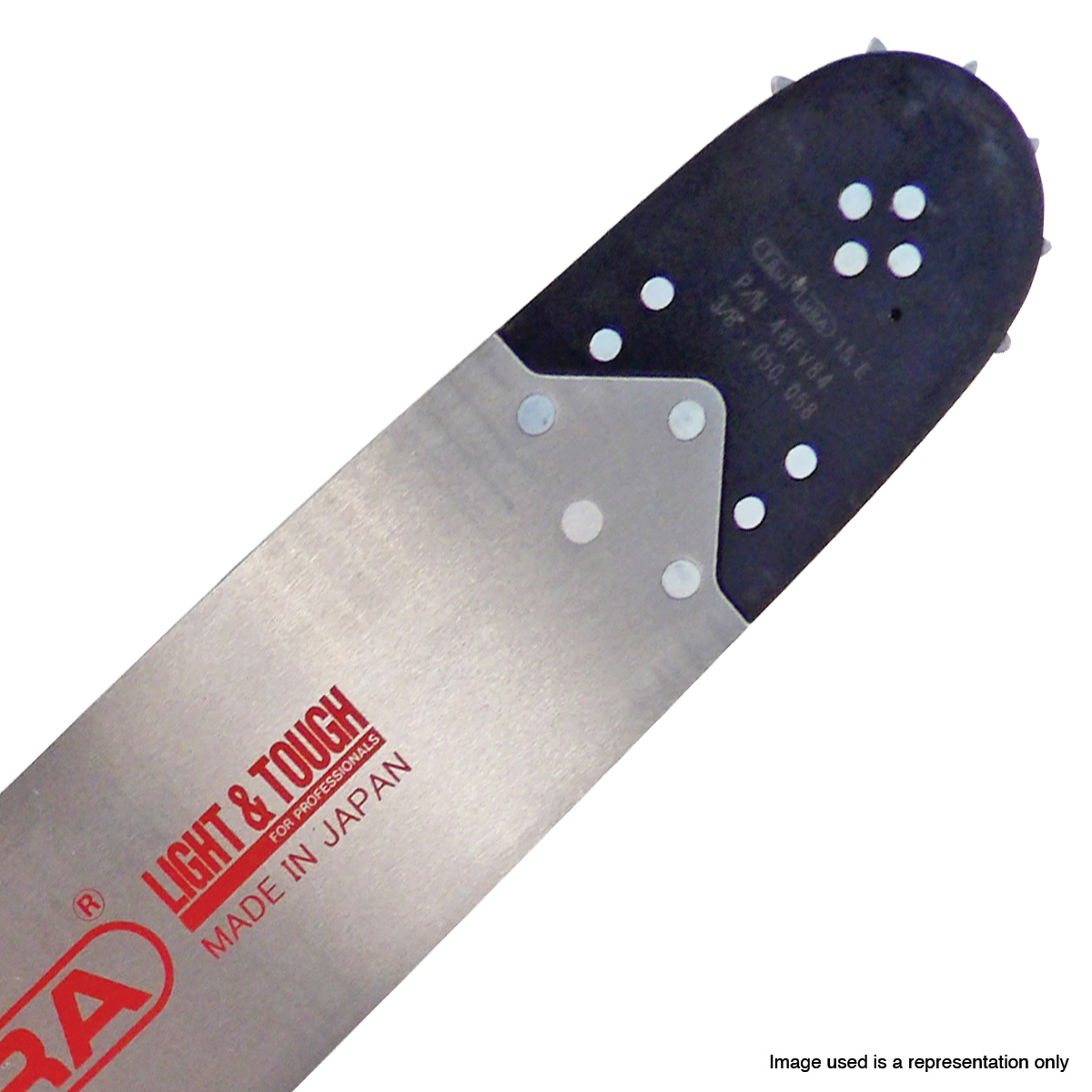 Tsumura Chainsaw Bar – 16″, 3/8″, .063″, Premium Sprocket Tip (206FV4)