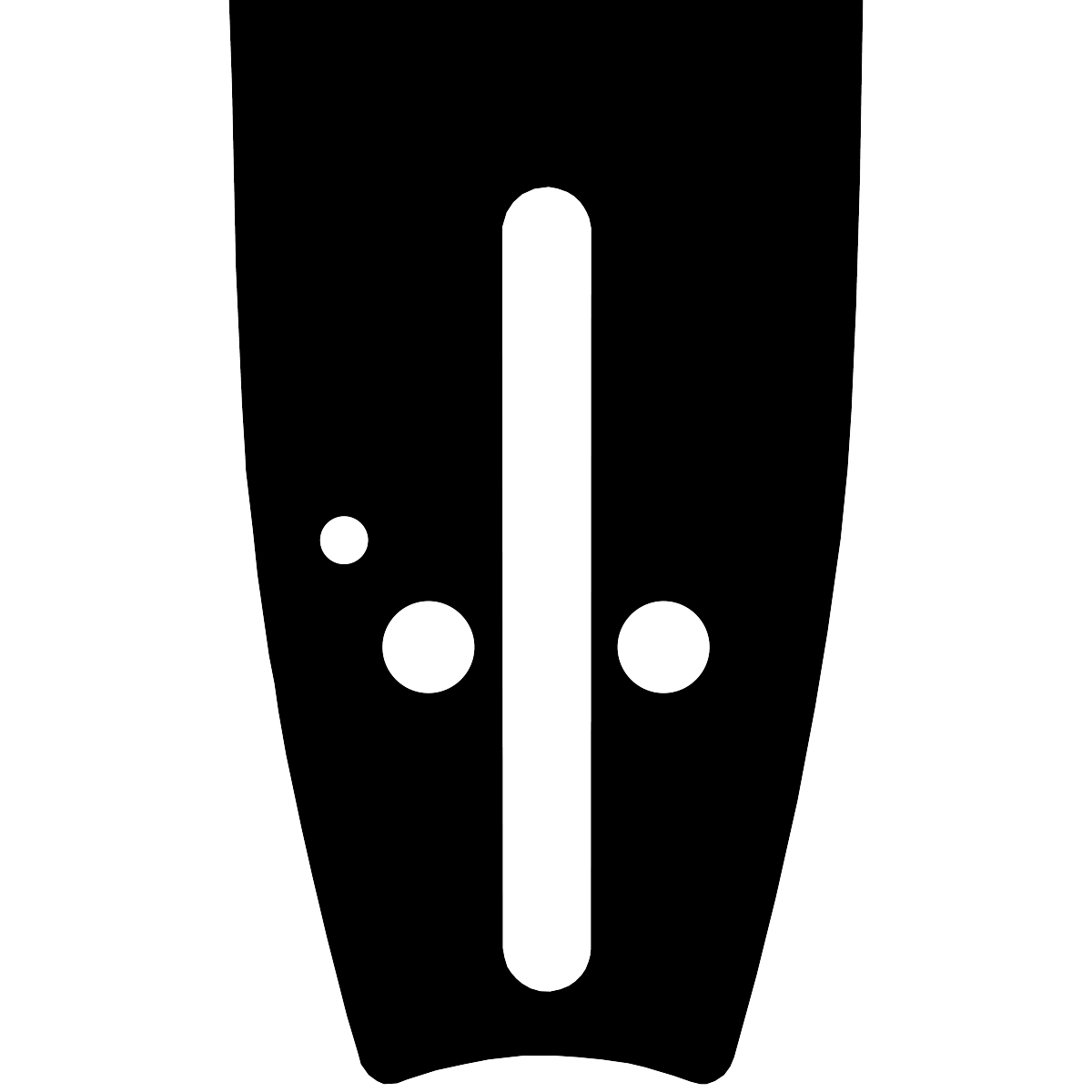 Archer Chainsaw Bar – 16″, .325″, .058″, Laminated, K095