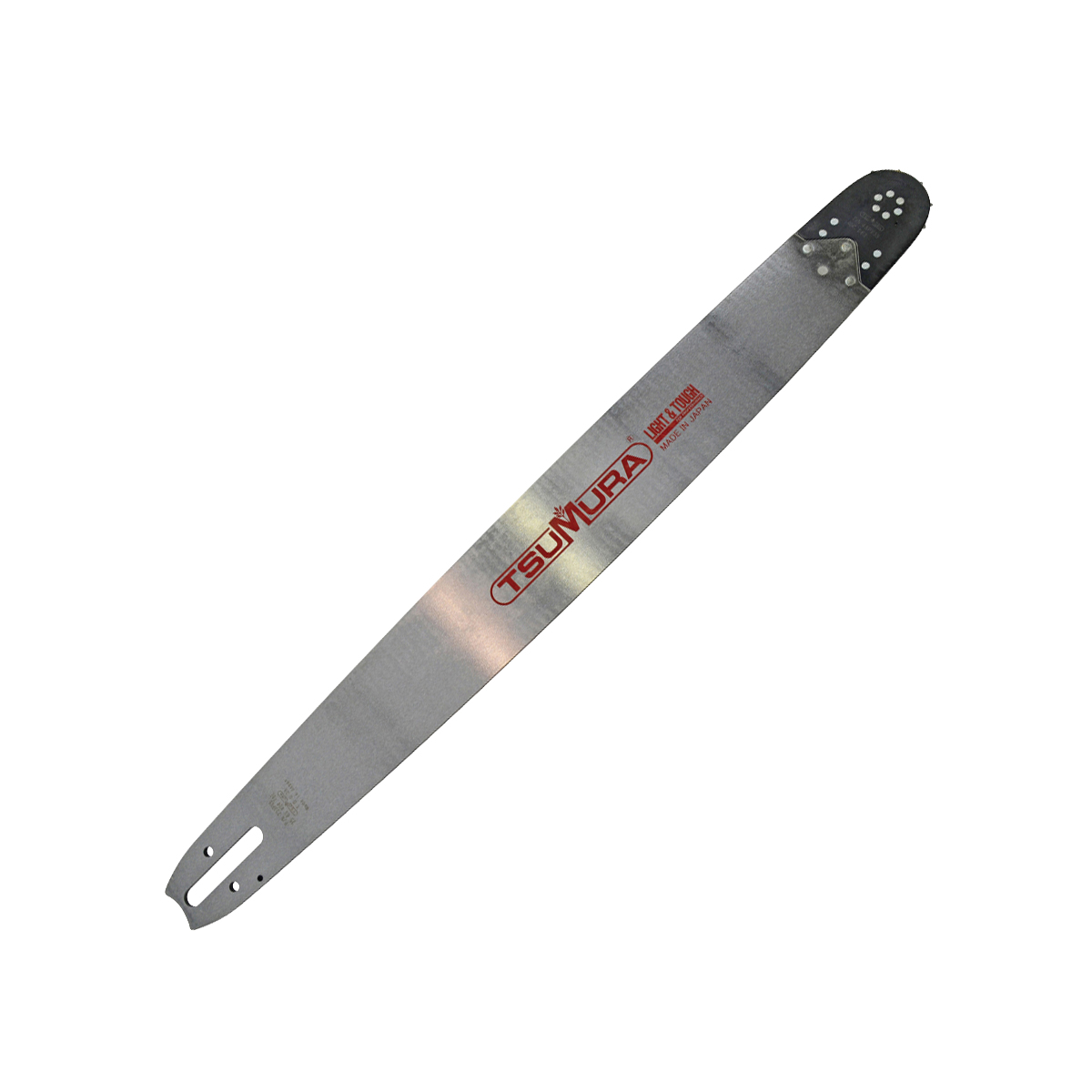 Tsumura Chainsaw Bar – 25″, .404″, .063″, Premium Sprocket Tip (233PV5). D025