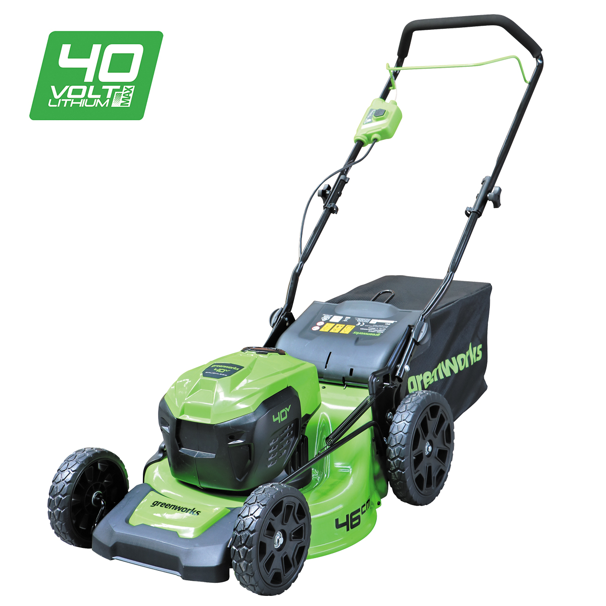 40V 46cm Brushless Push Lawnmower – skin only