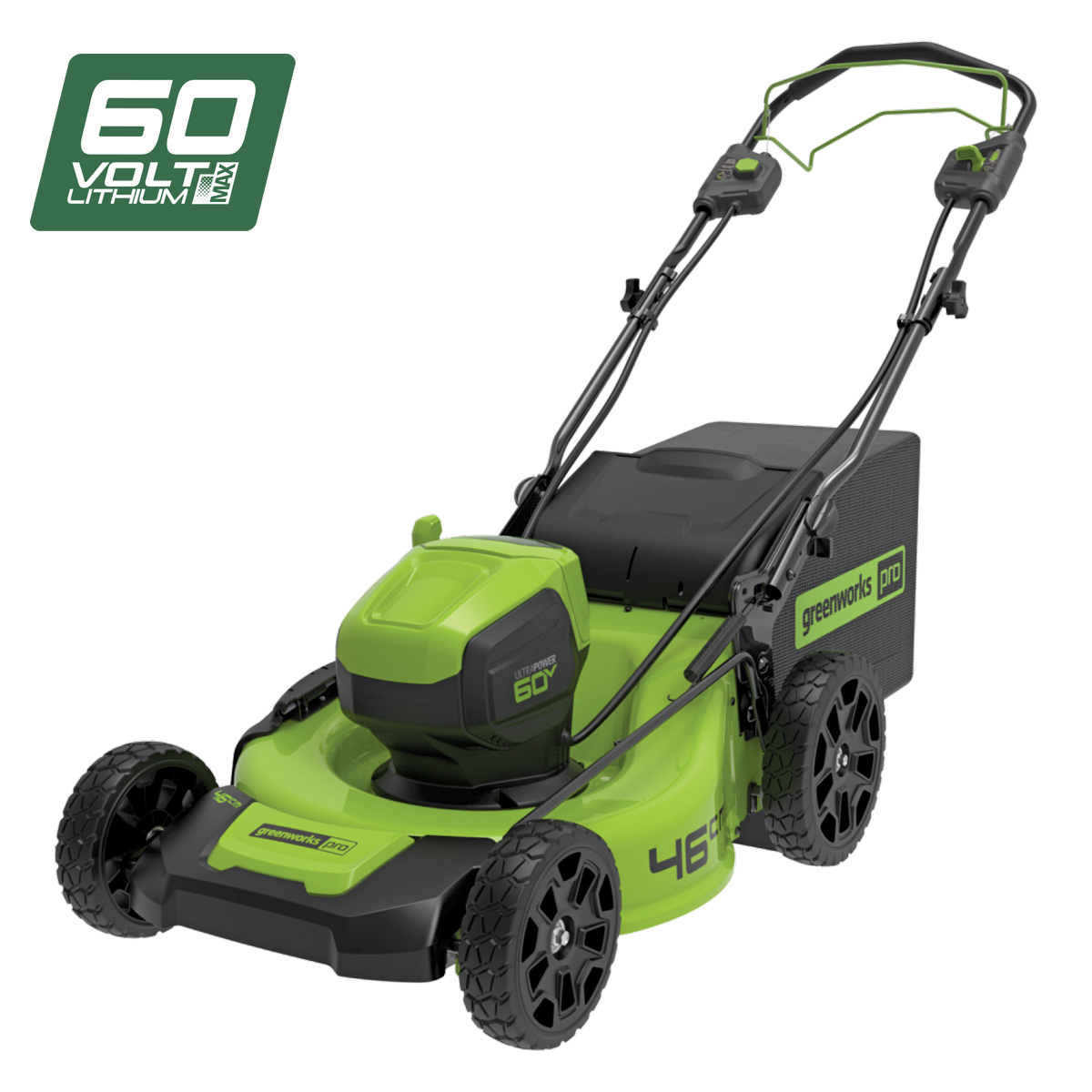 60V 46cm Self-Propelled Lawnmower – Skin only
