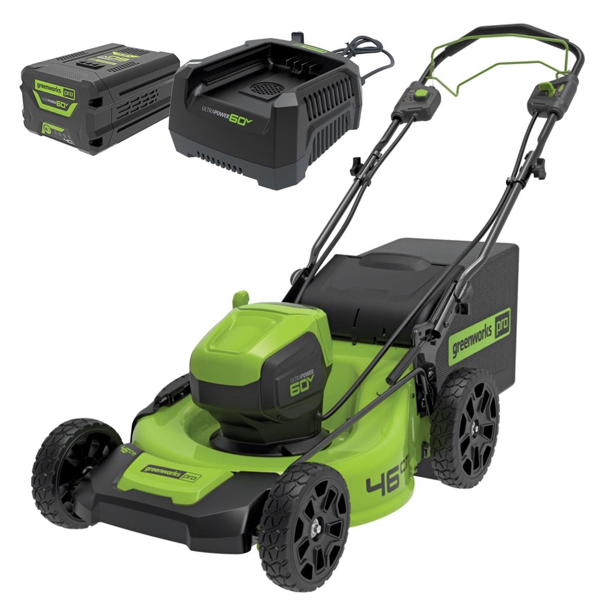 60V 4.0Ah 46cm Self-Propelled Lawnmower Kit