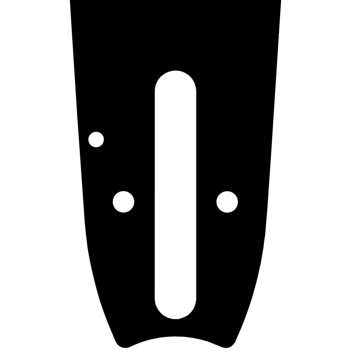 Archer Chainsaw Bar – 25″, .063″, Hardnose, D025