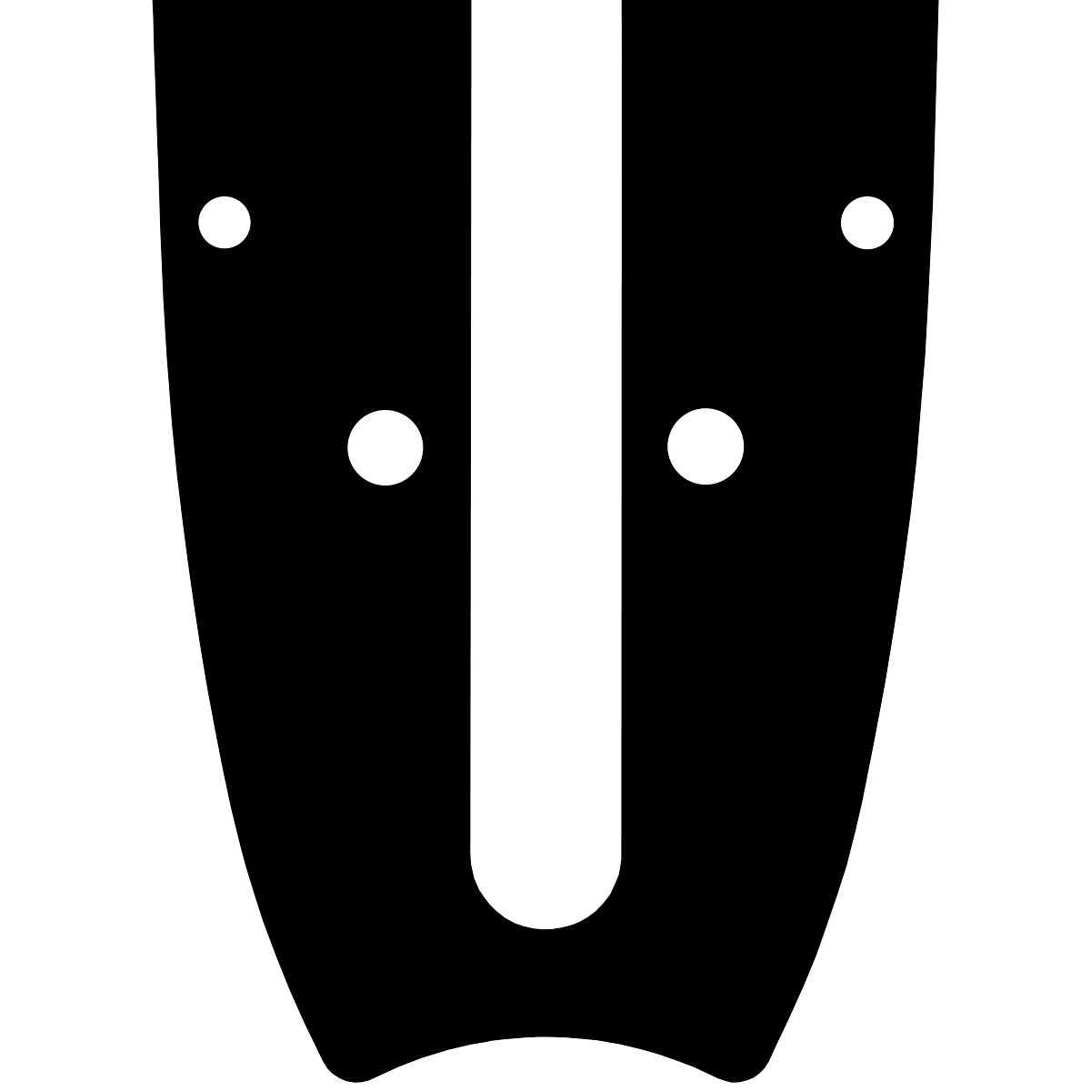 Archer Chainsaw Bar – 25″, .063″, Hardnose, E031