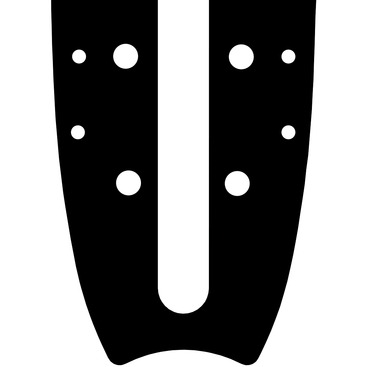 Archer Chainsaw Bar – 36″, .063″, Hardnose, E099