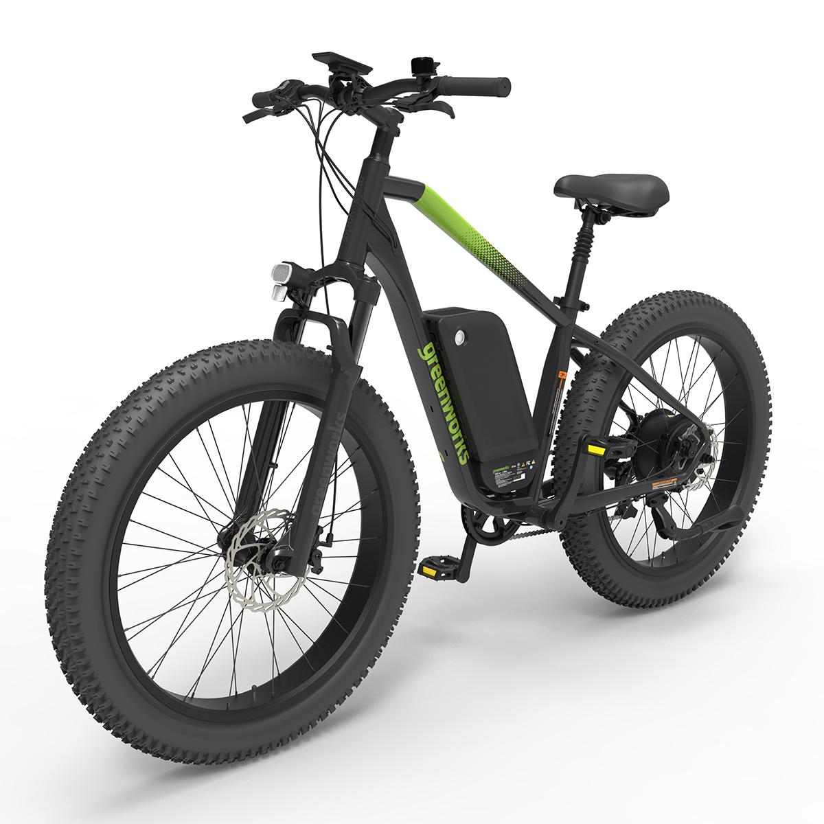 Greenworks 60V Venture Series 26″ Fat Tyre Mountain E-Bike Skin