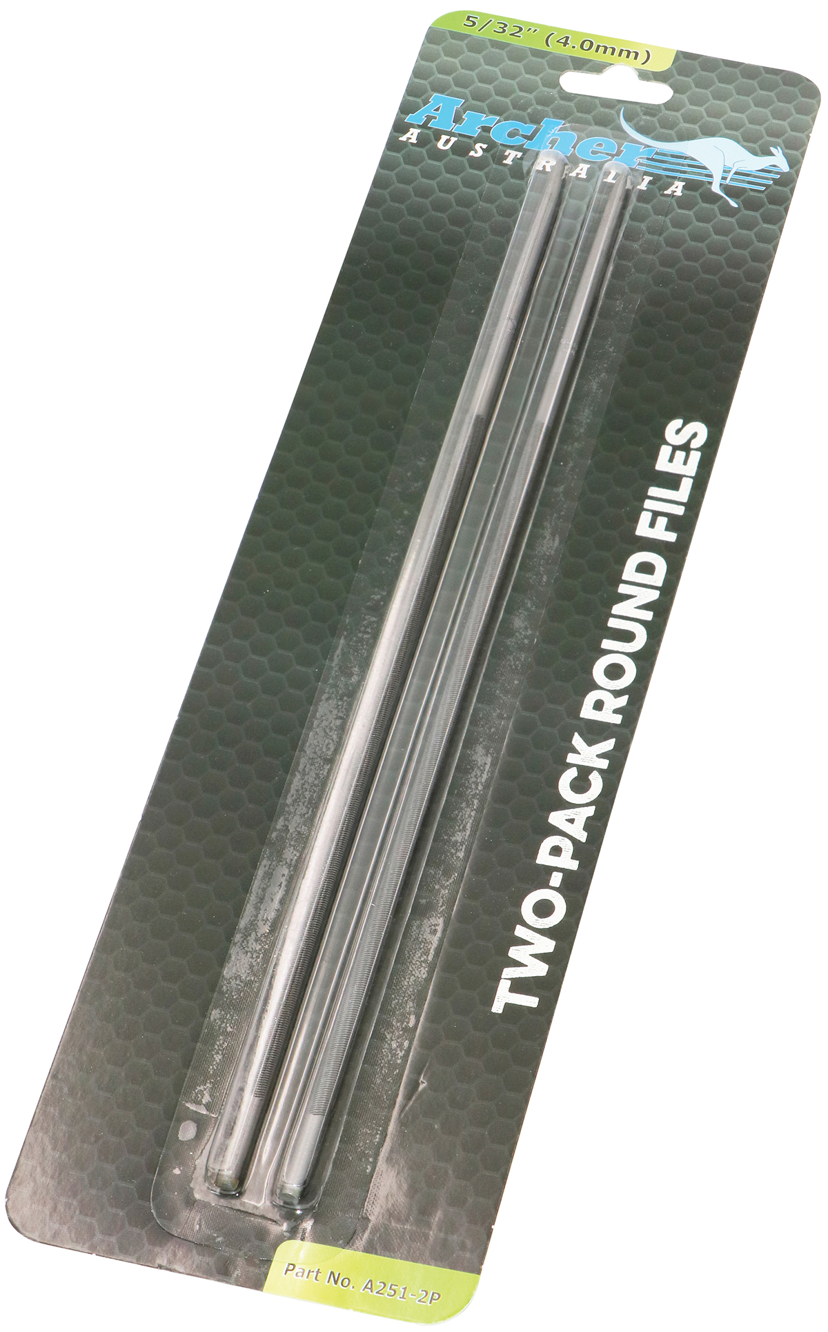Archer Round Chainsaw File – 5/32″, Two Pack