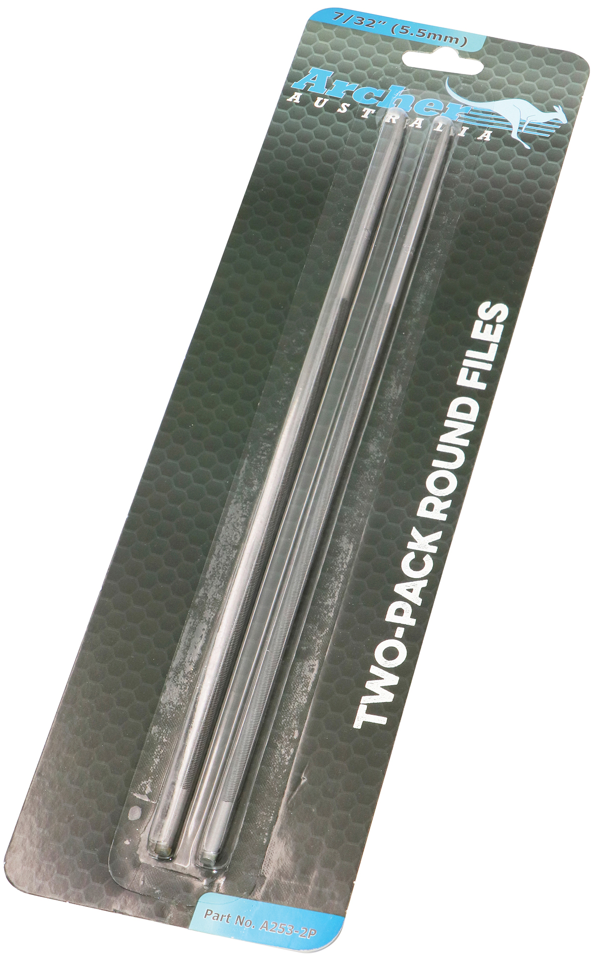 Archer Round Chainsaw File – 7/32″, Two Pack