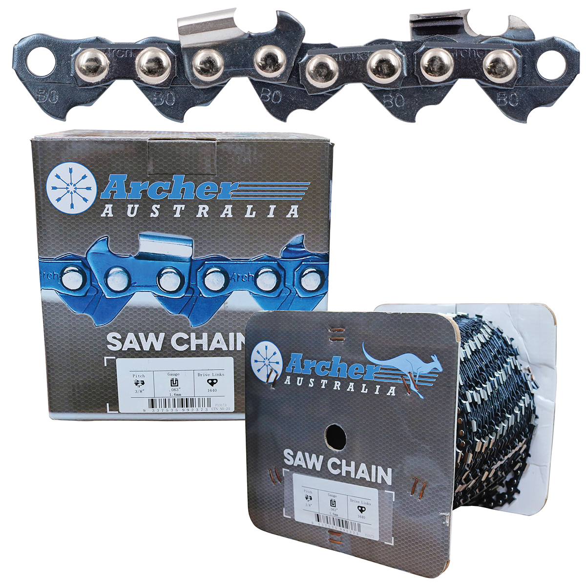 Archer Chain Reel – .325″, .050″, 100ft, Semi Chisel