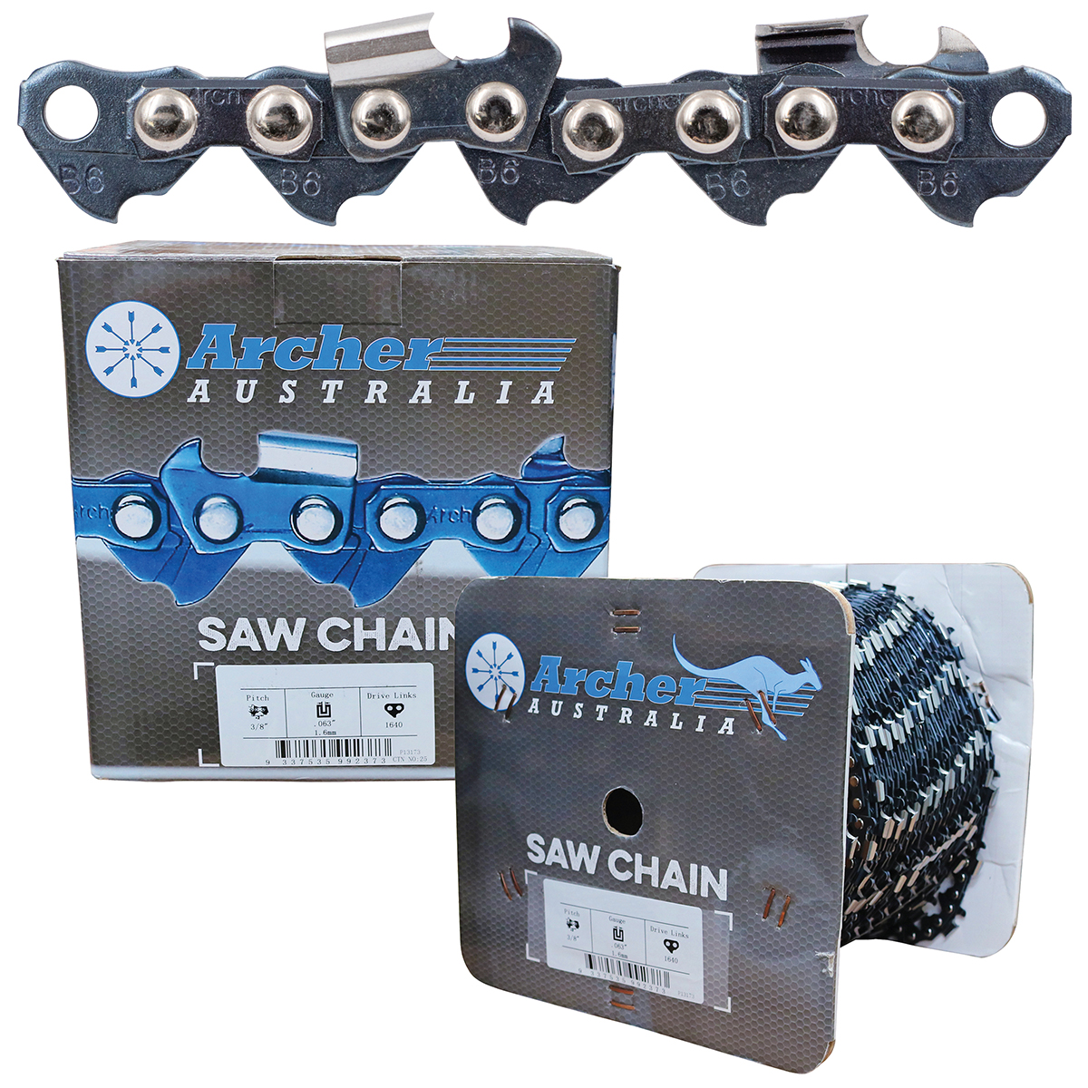 Archer Chain Reel – .325″, .063″, 100ft, Semi Chisel