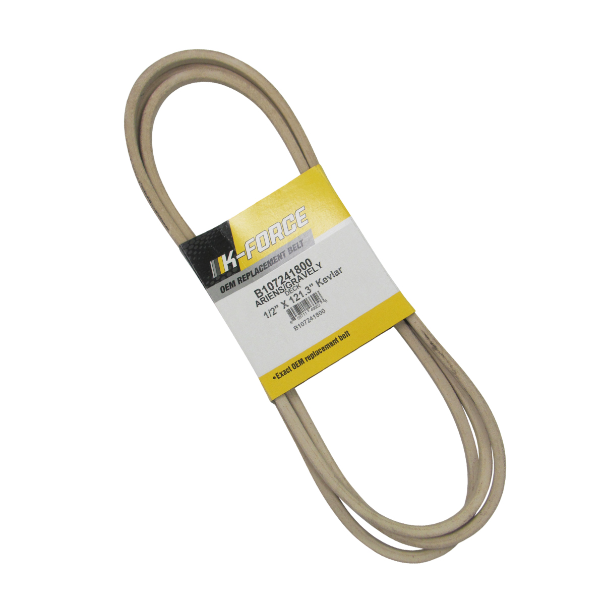 OEM Spec Belt – Ariens/Gravely – 1/2″ W x 121.3″ I.D