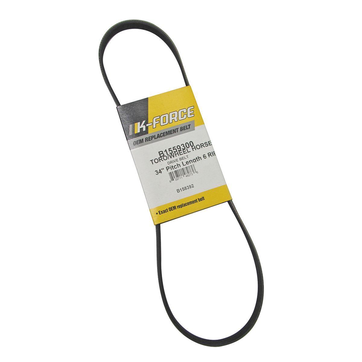 OEM Spec Belt – Husqvarna – 6 Rib x 34″