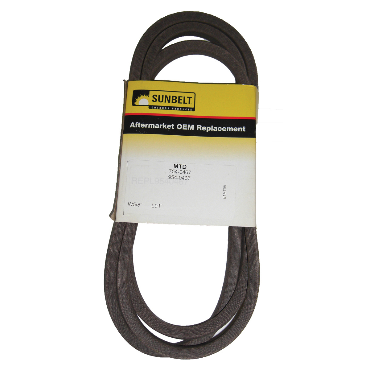 OEM Spec Belt – MTD 754-0467, 954-0467