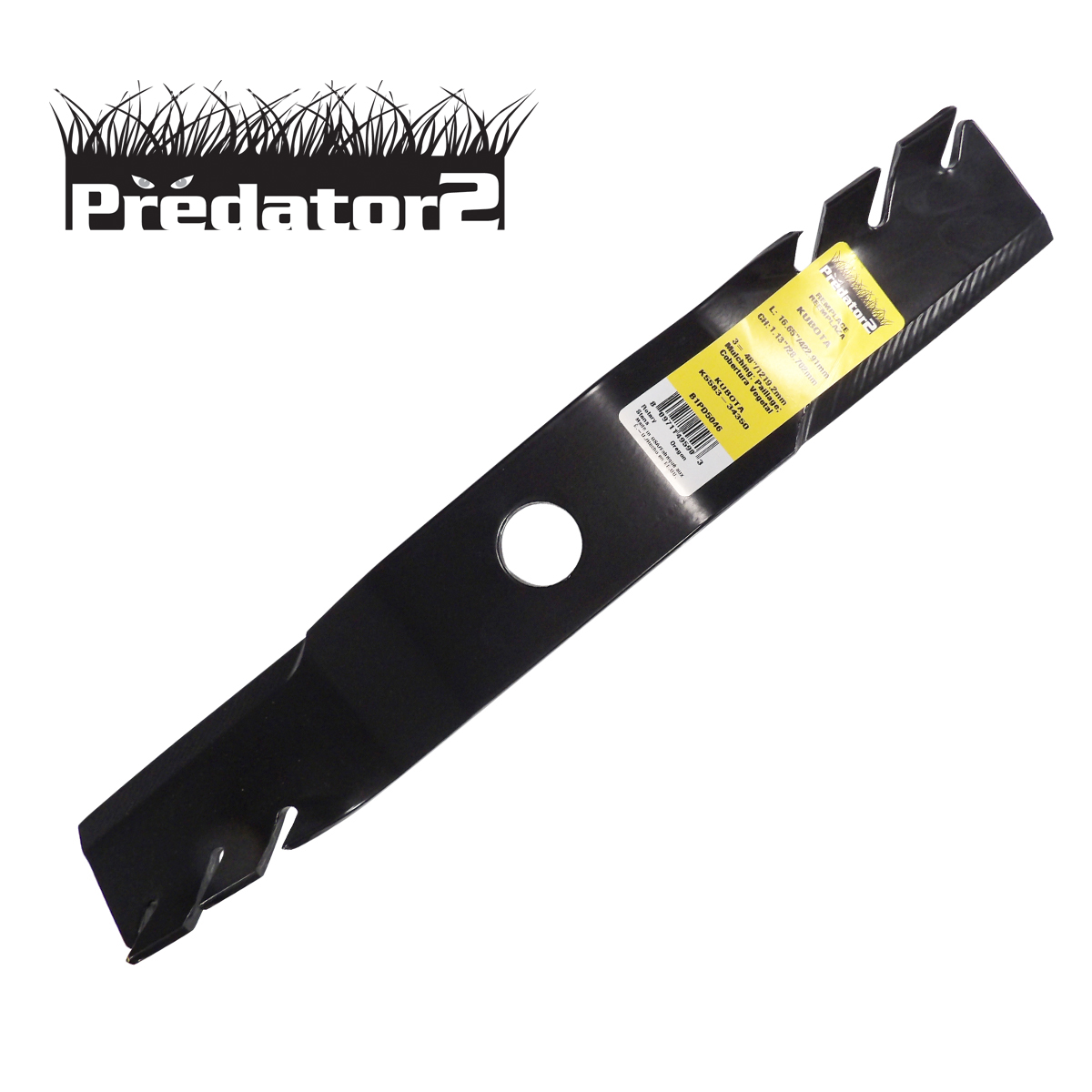 Predator Blade – 422mm/16-5/8″ Kubota – 3 for 48″