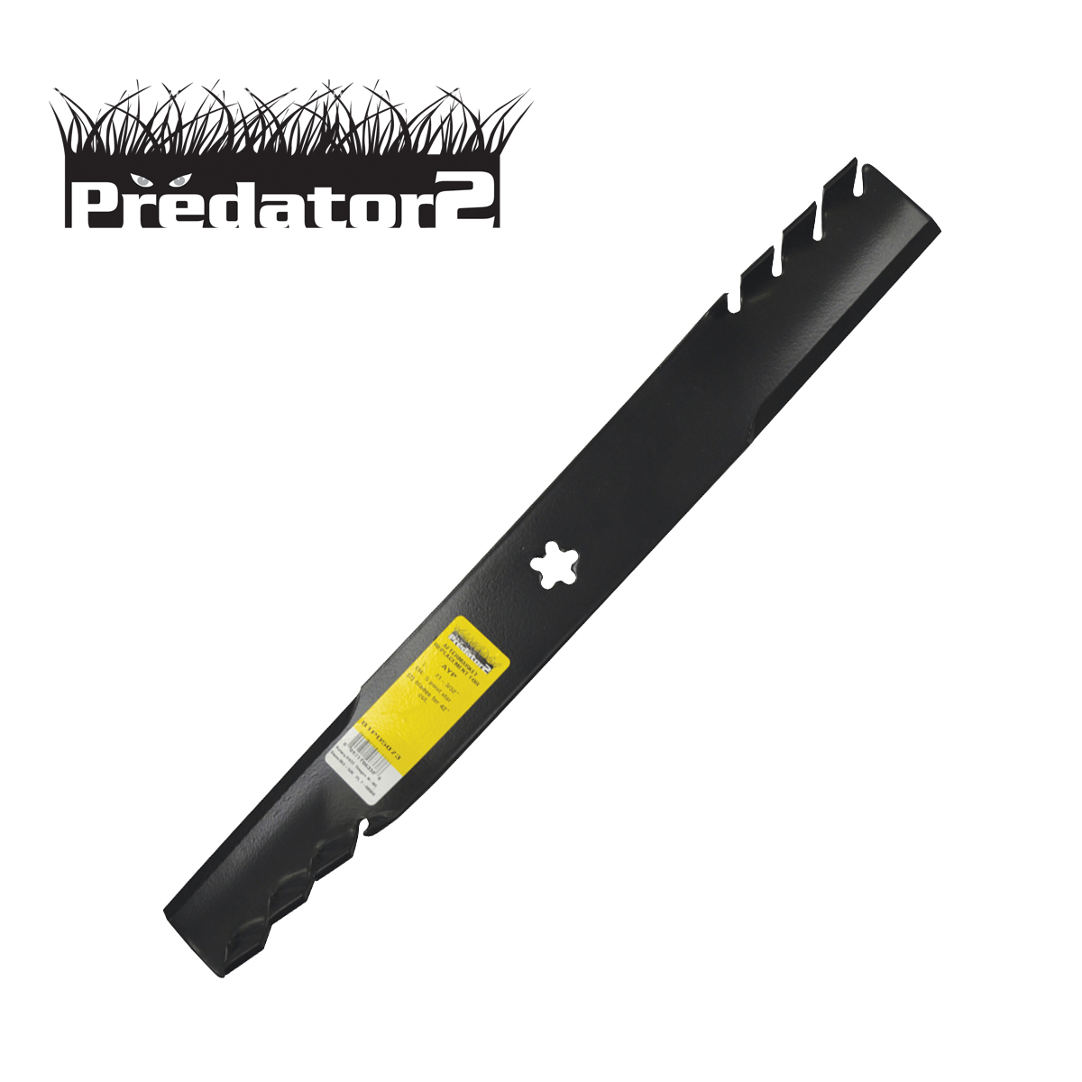 Predator Blade – 535mm/21-3/32″ AYP/Husqvarna – 2 for 42″