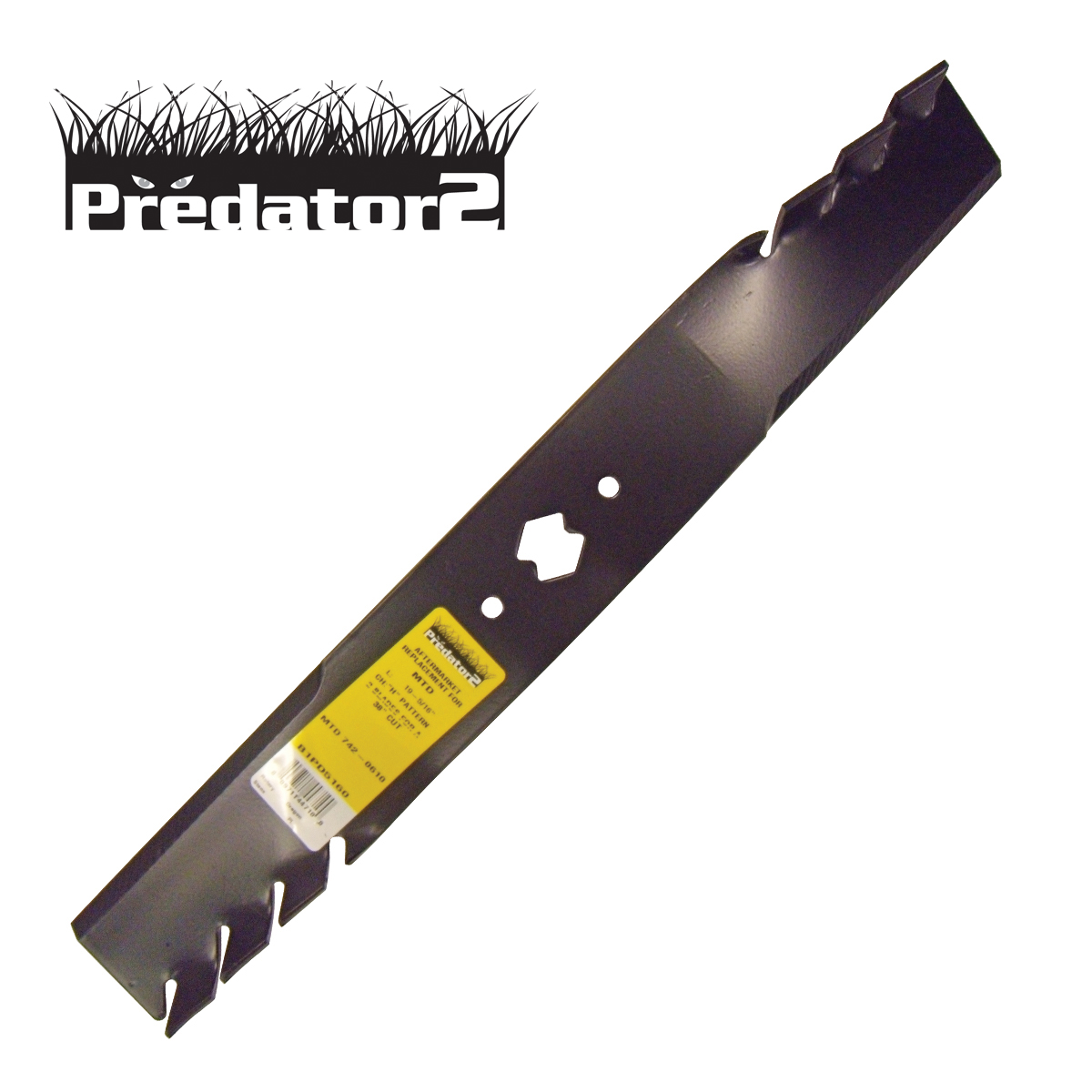 Predator Blade – 488mm/19-1/4″ MTD/Rover – 2 for 38″