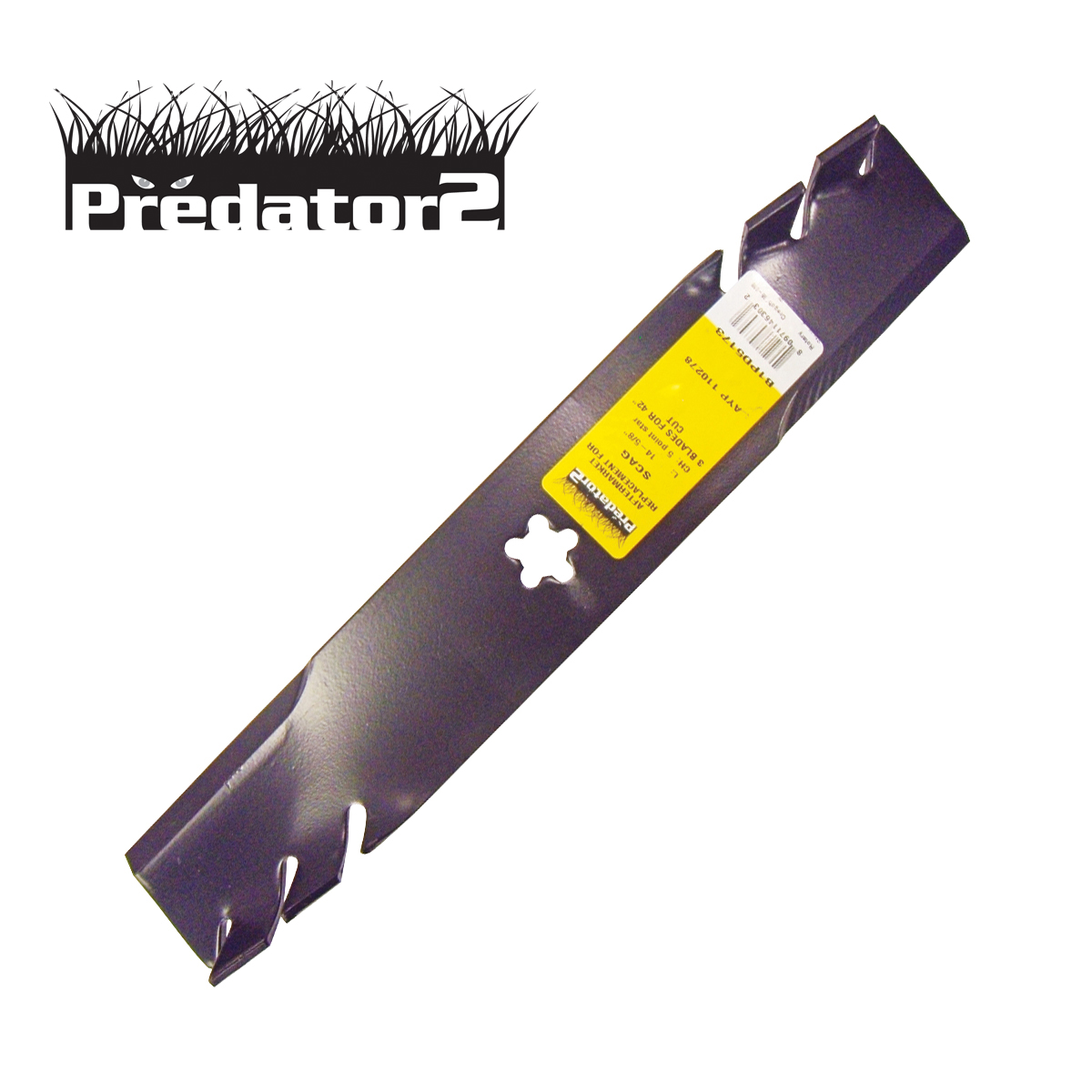 Predator Blade – 371mm/14-5/8″ AYP/Husqvarna – 3 for 42″