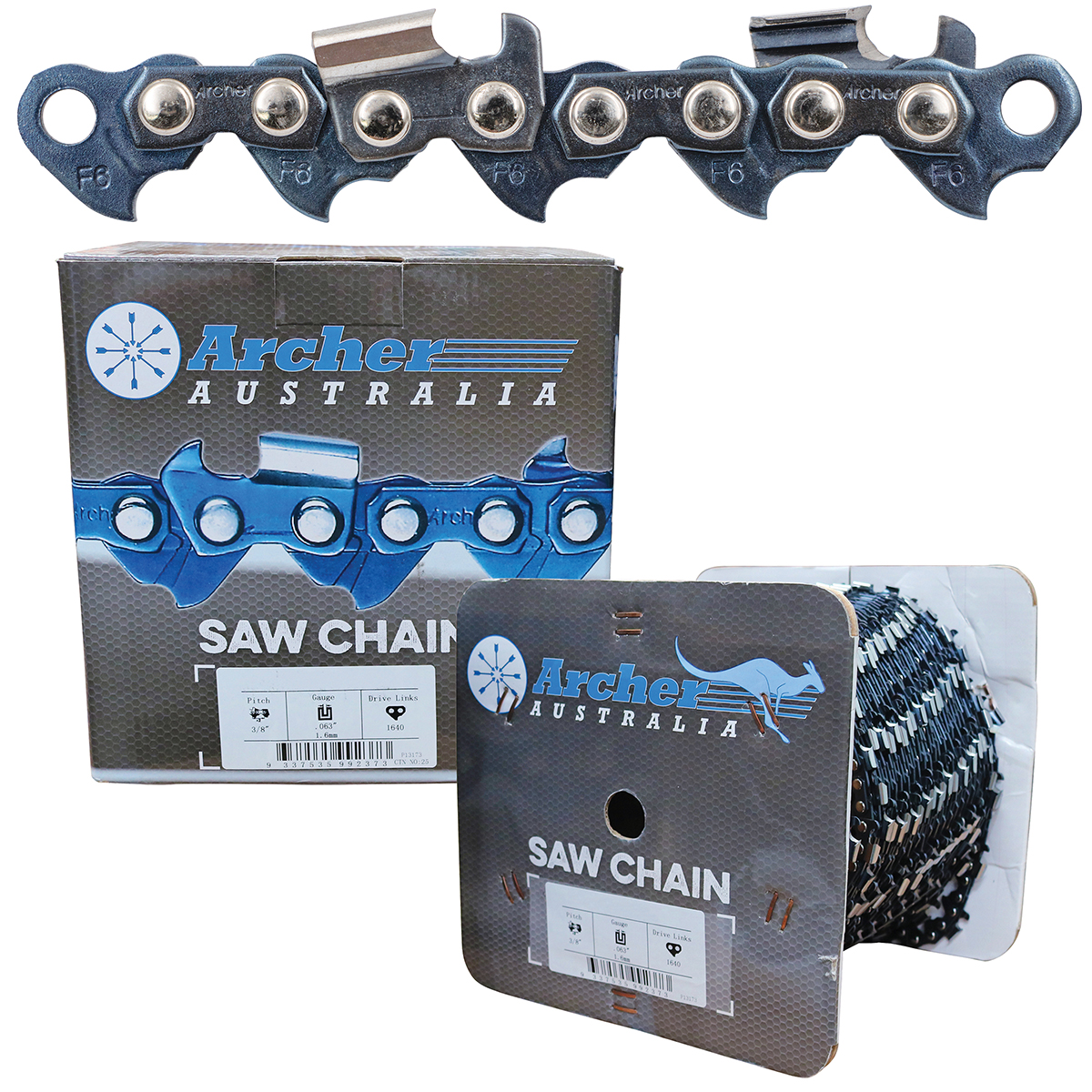 Archer Chain Reel – .404″, .063″, 100ft, Semi Chisel