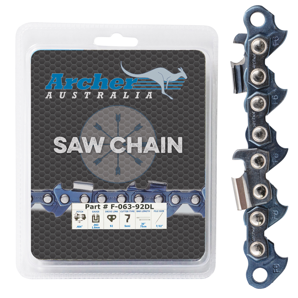 Archer Chain Loop – .404, .063, 92DL, Semi Chisel
