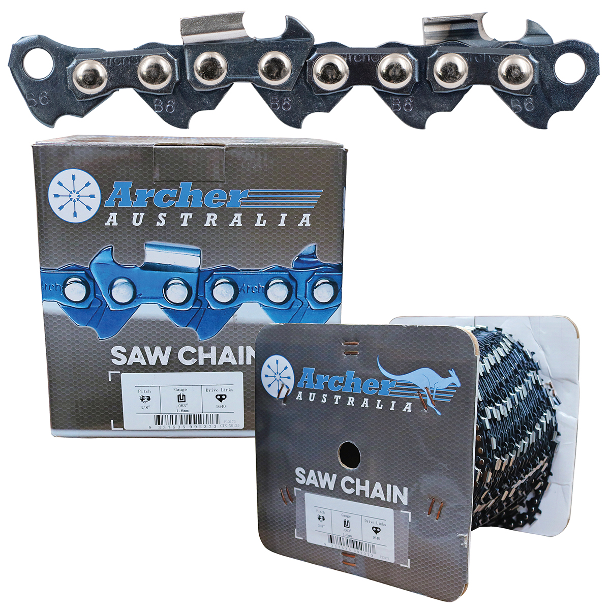 Archer Chain Reel – .325″, .063″, 100ft, Full Chisel