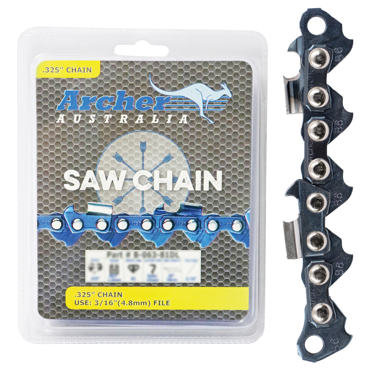 Archer Chain Loop – .325″, .063″, 74DL, Full Chisel