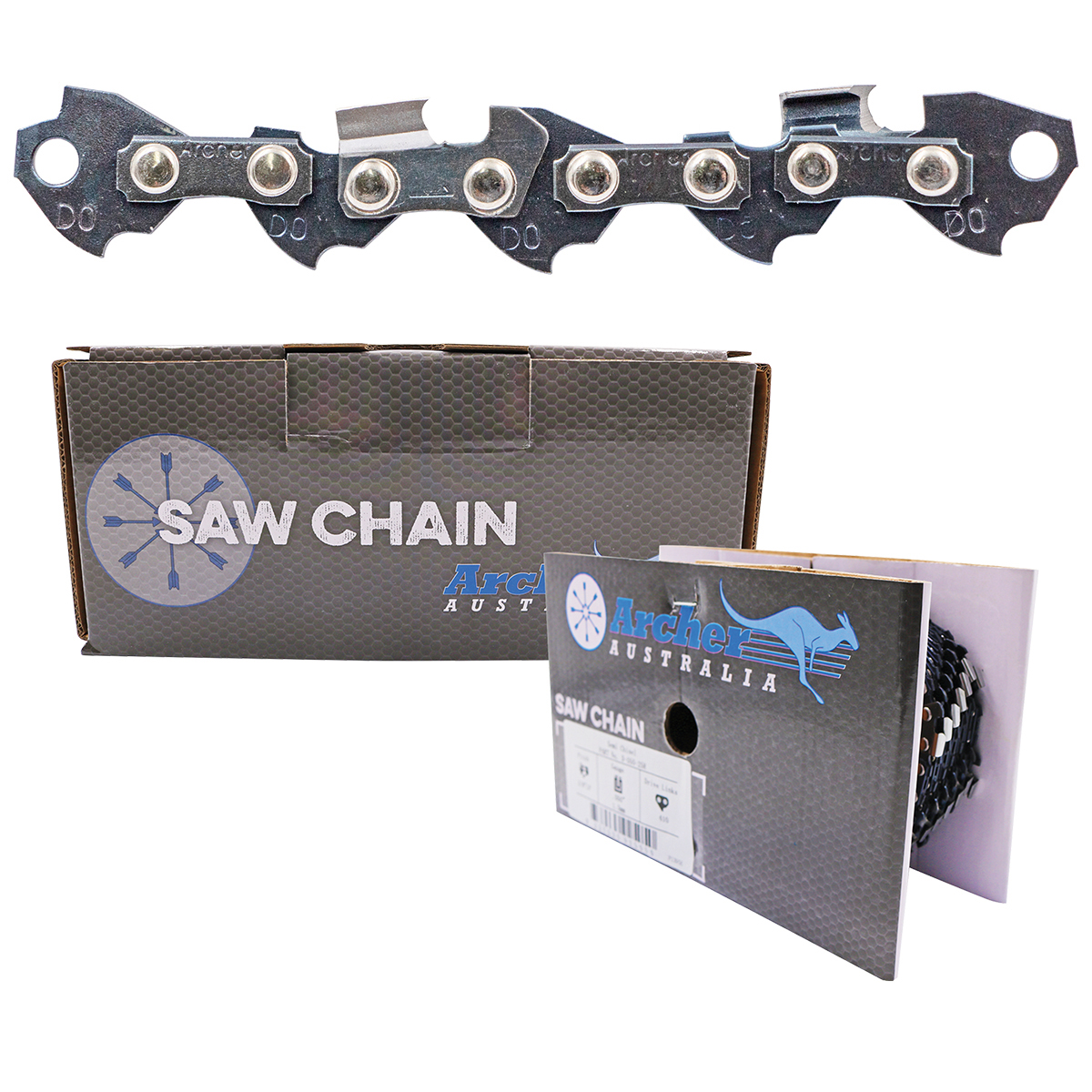 Archer Chain Reel – 3/8″ LP, .050″, 25ft, Full Chisel