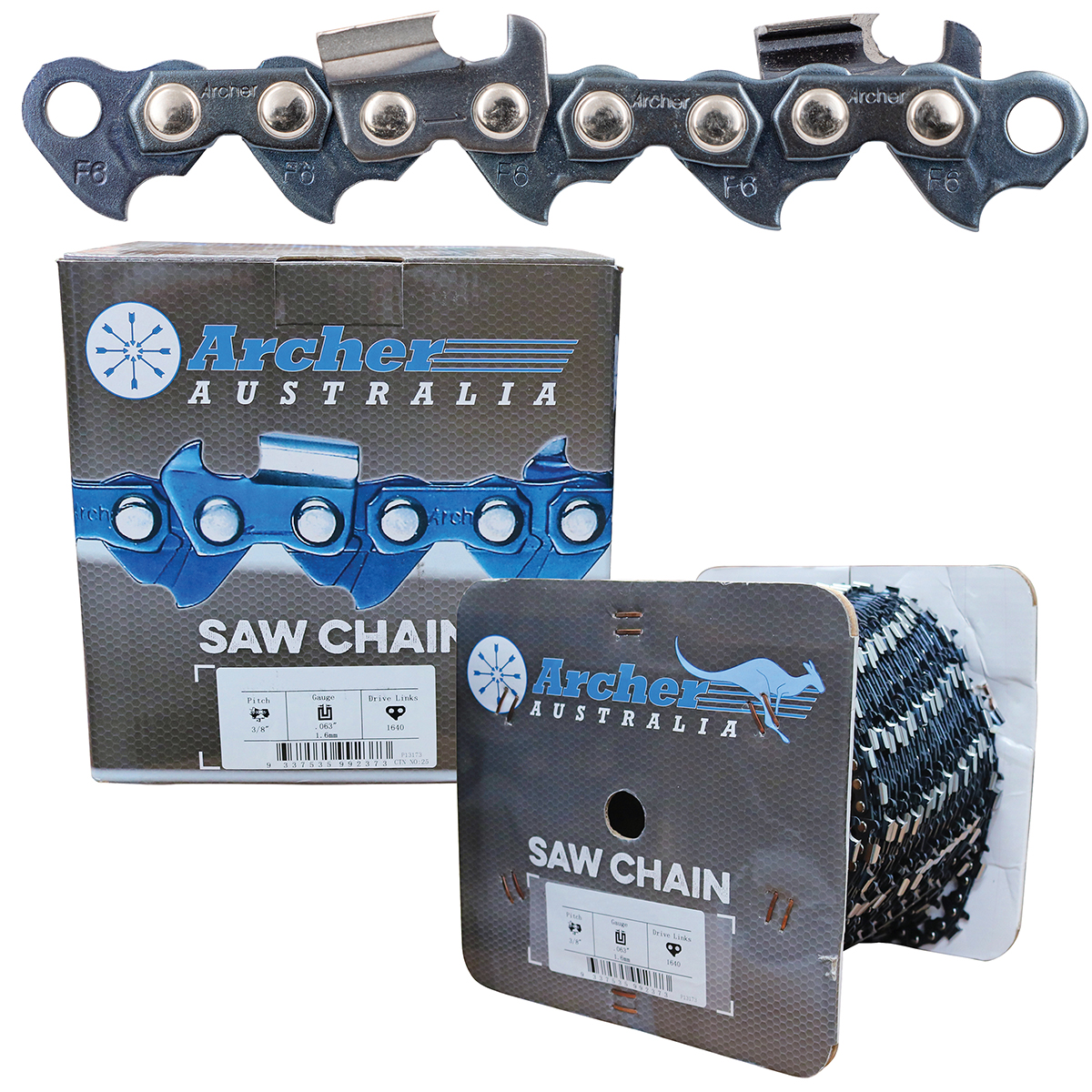 Archer Chain Reel – .404″, .063″, 100ft, Full Chisel