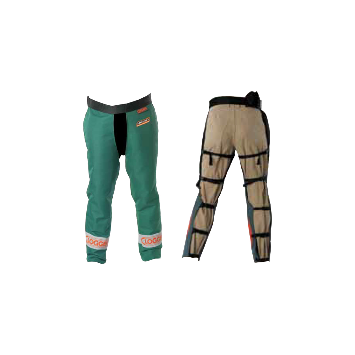 Clogger Defender Pro Chainsaw Chaps – Clipped M