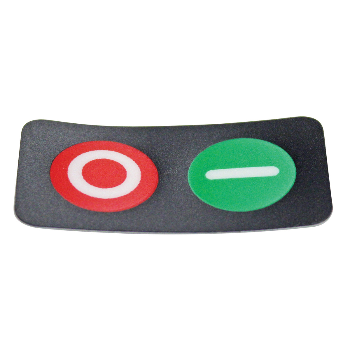 On/Off Button Sticker – suits Falcon Grinder