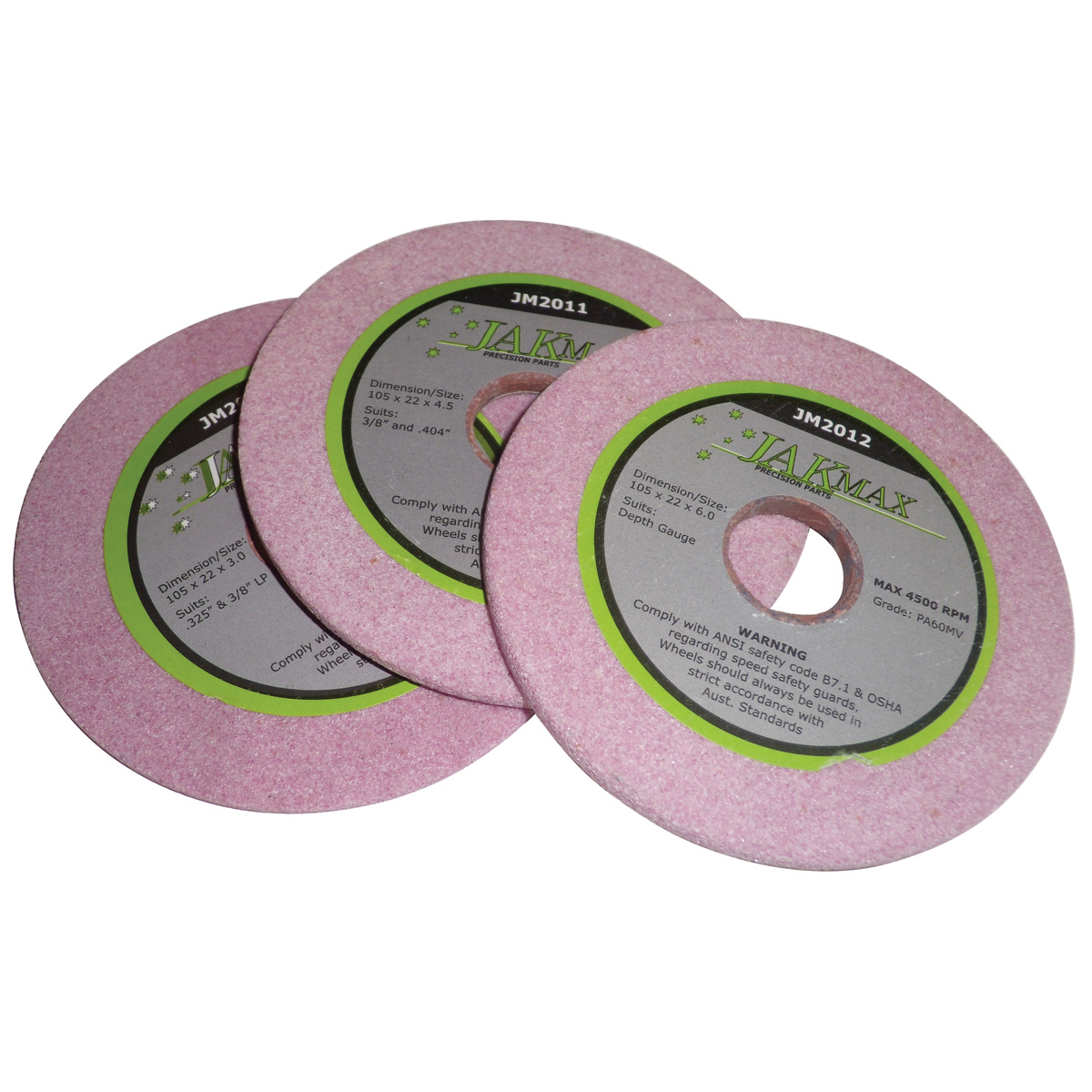Grinding Wheel – .325″, 3/8″LP, 1/4″ – 105×22.2x3mm
