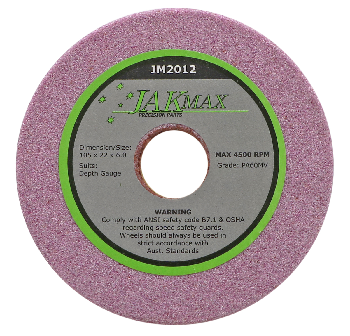 Grinding Wheel – 1/2″, Depth Gauge – 105×22.2x6mm