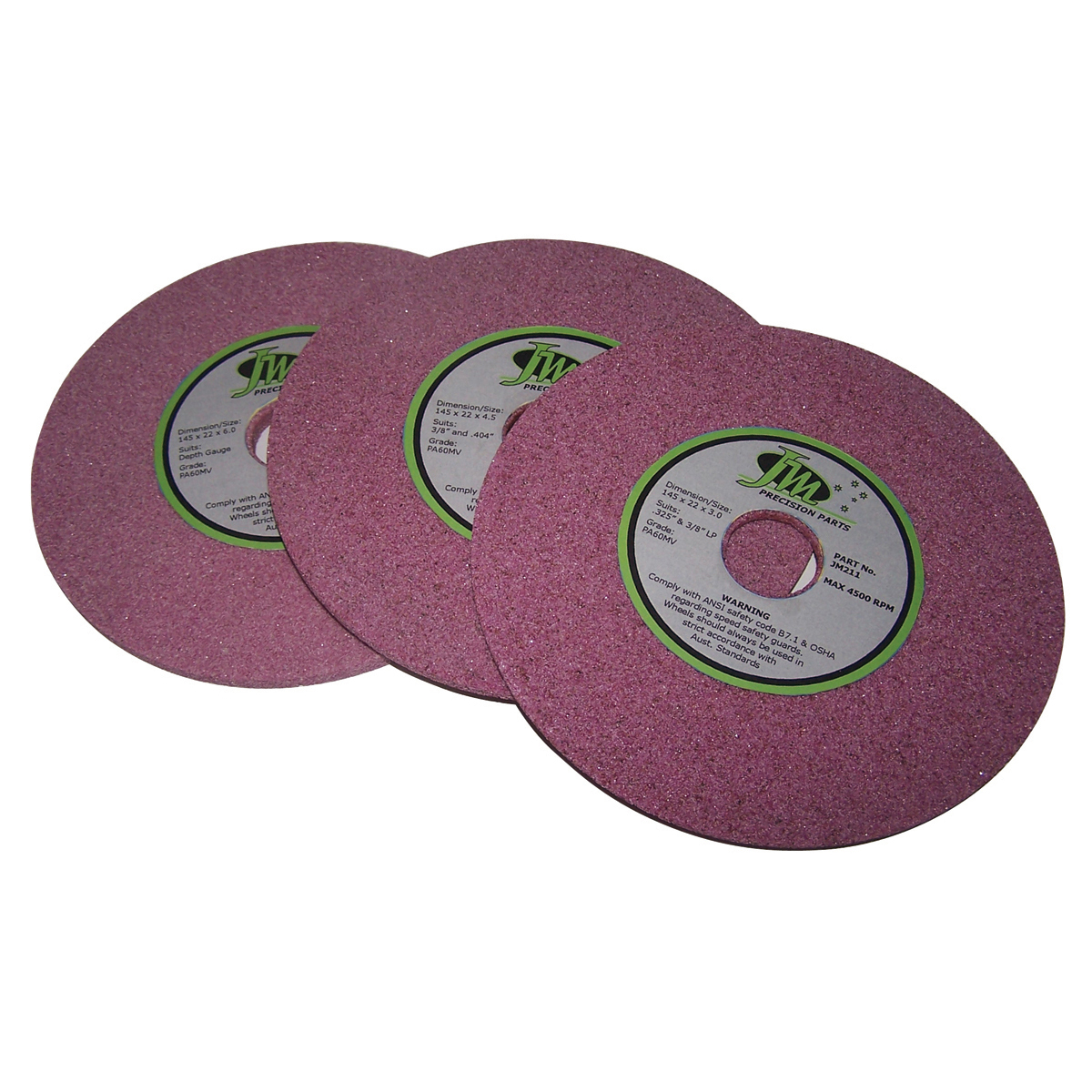 Grinding Wheel – .3/8″, .404″ – 145×22.2×4.5mm
