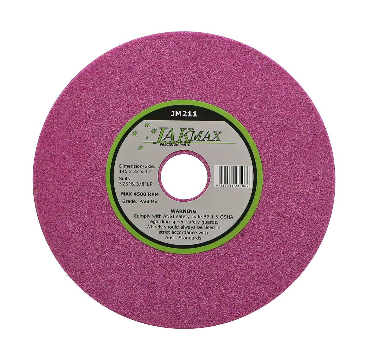 Grinding Wheel – .325″, 3/8″LP, 1/4″ – 145×22.2x3mm