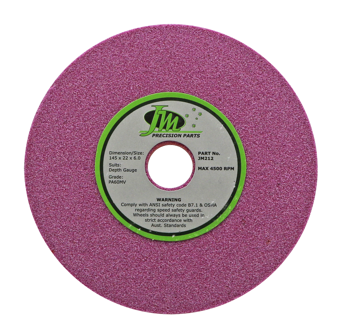 Grinding Wheel – 1/2″, Depth Gauge – 145×22.2x6mm