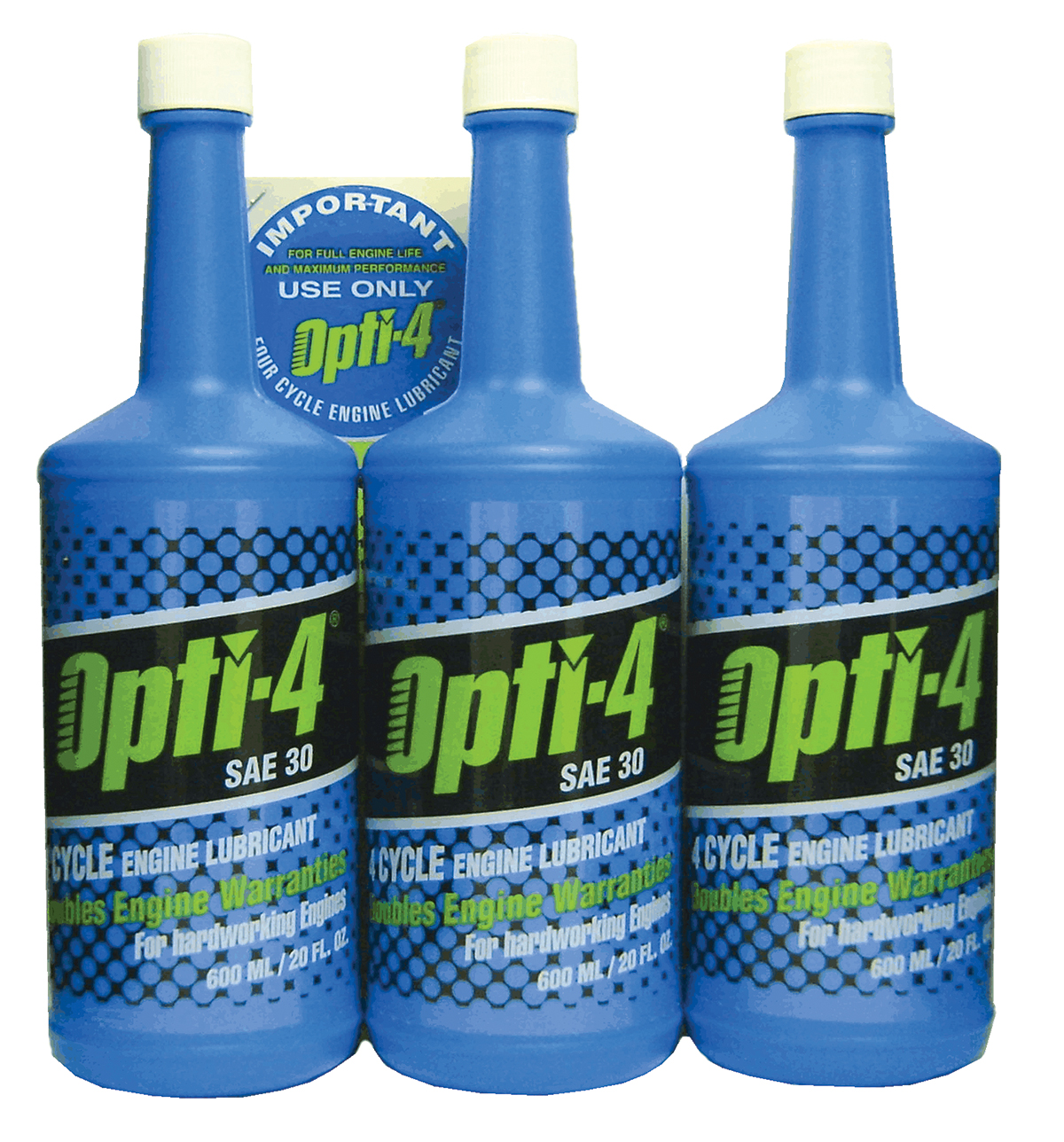 Opti-4 – 600ml Bottle SAE30 (1 x 3 Bottle Pack)