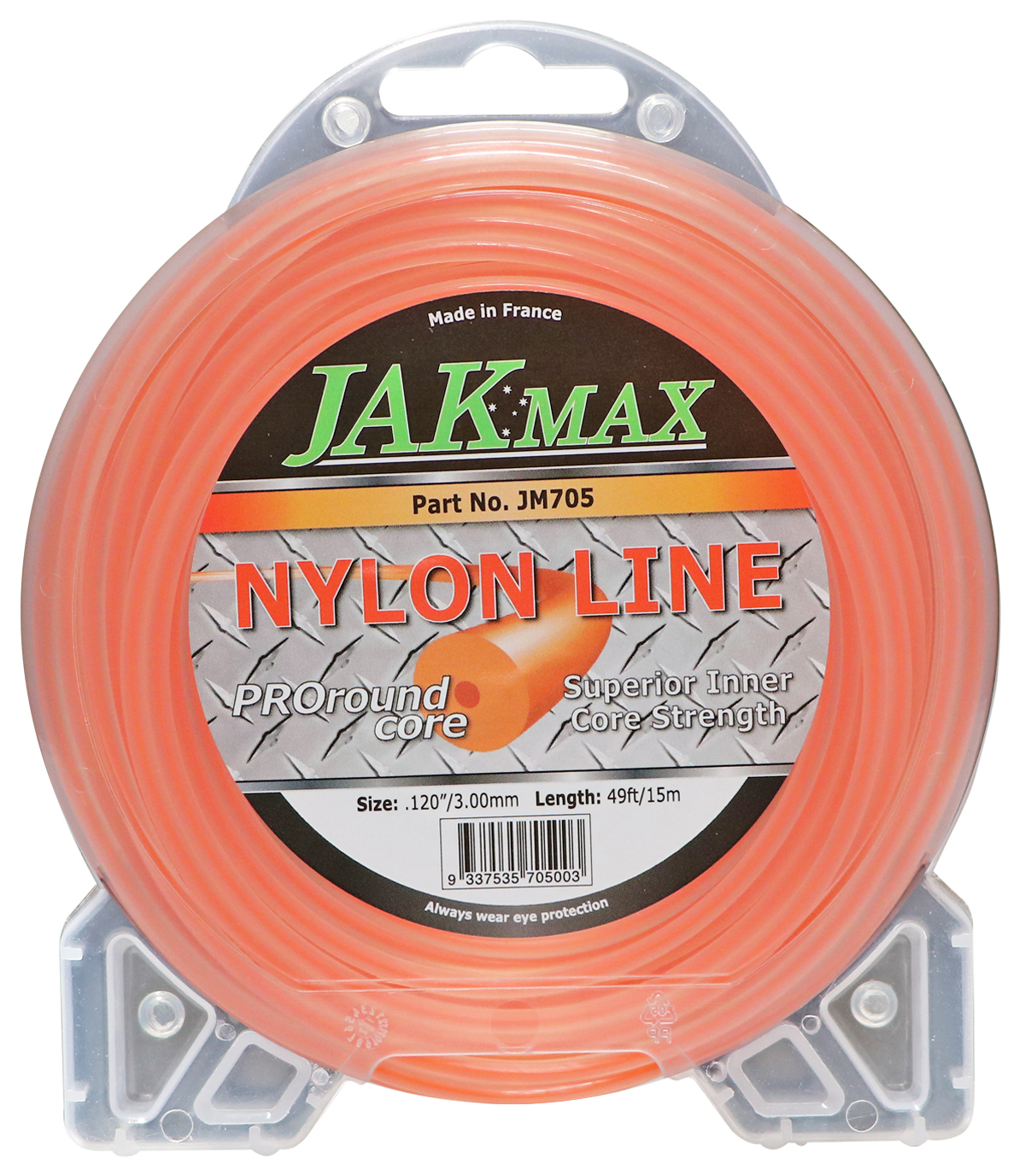 JAK Max Pro-Round Core – .120″/3.00mm, Clamshell