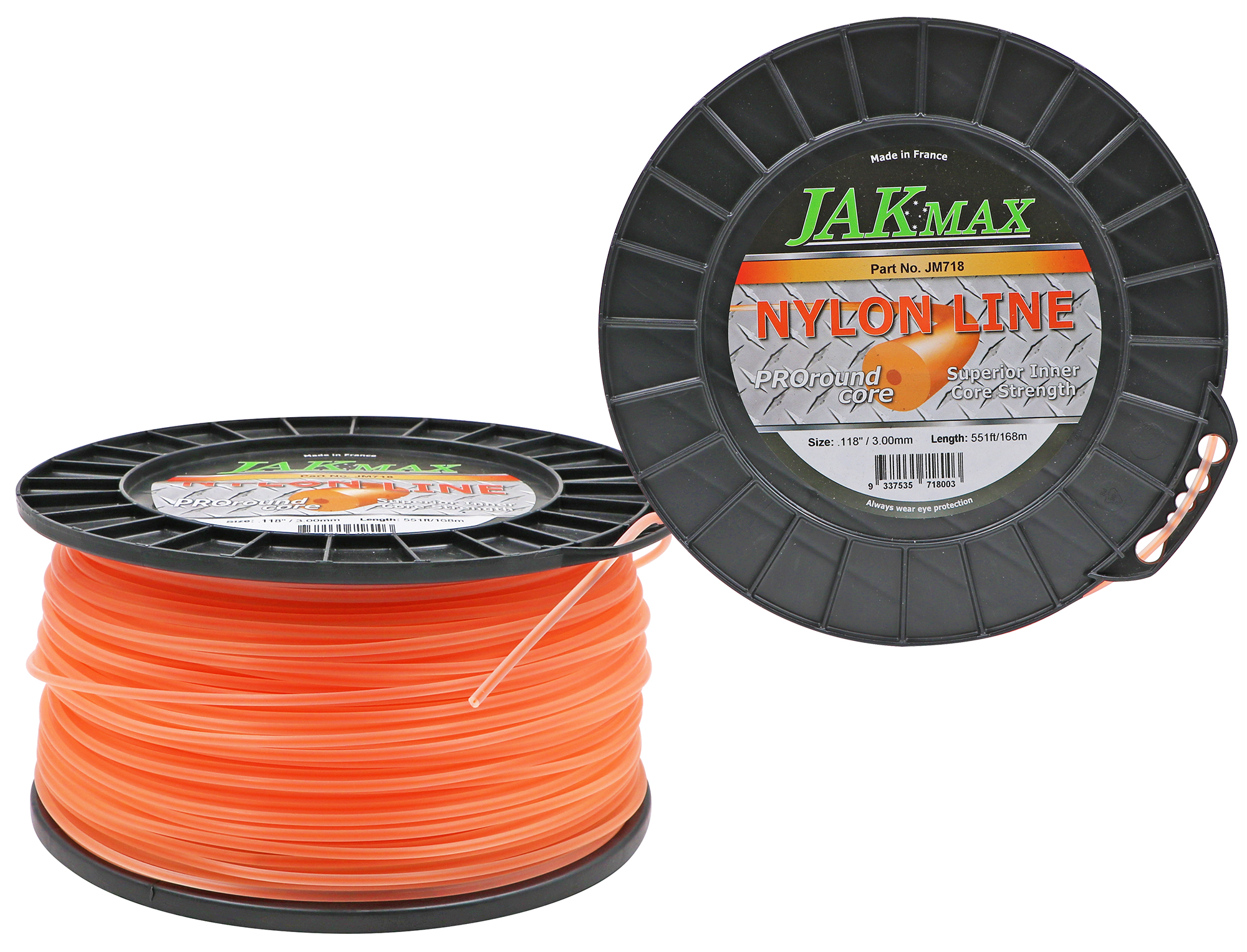 JAK Max Pro-Round Core – .120″/3.00mm, 3lb Donut