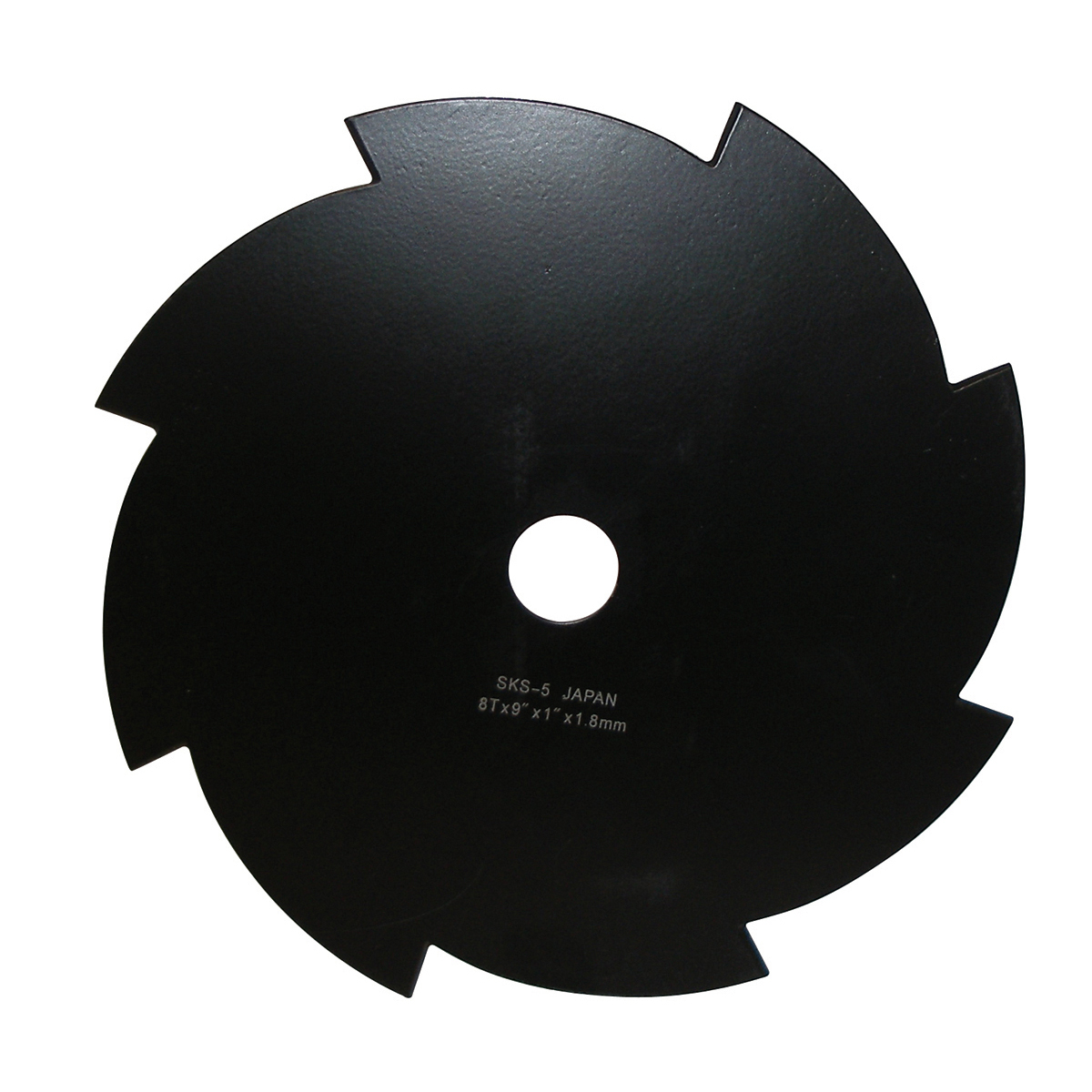 8 Tooth, 10″ Brushcutter Blade, 1″ Bore, 1.8mm Gauge