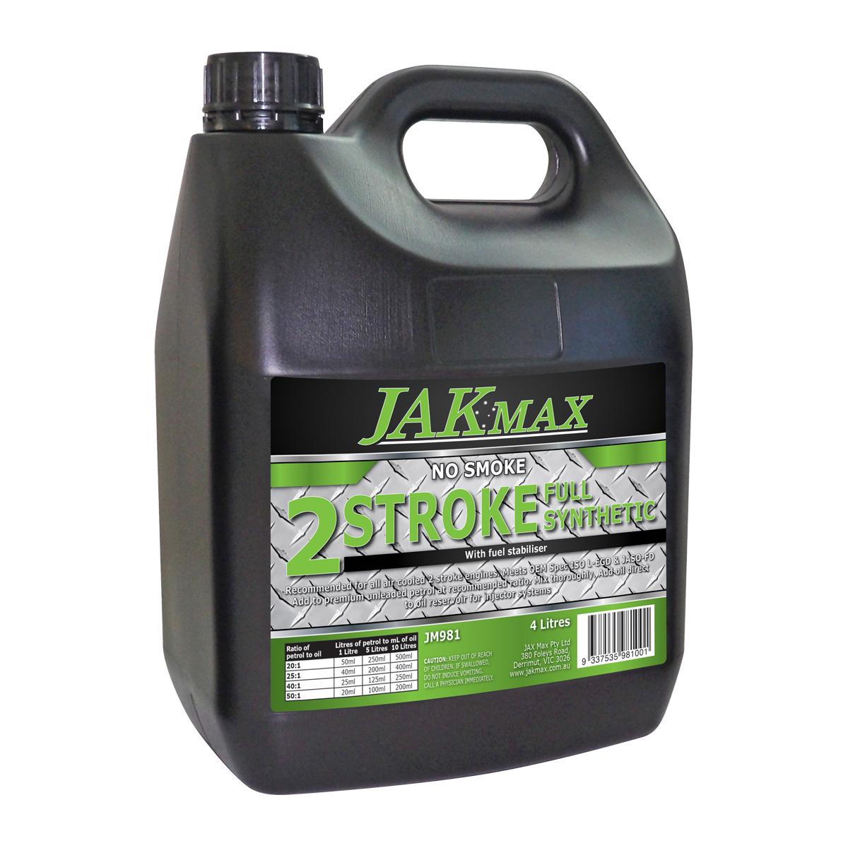 2 Stroke Full-Synthetic – 4 Litre (4 x 4 Litre)