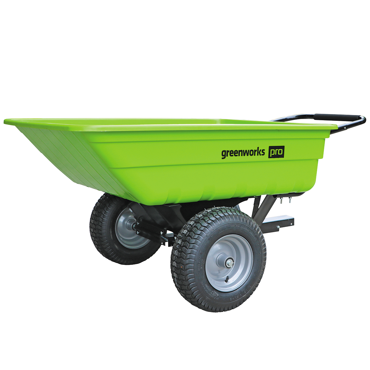 Greenworks Brand Poly Tipper Trailer – Big Wheel