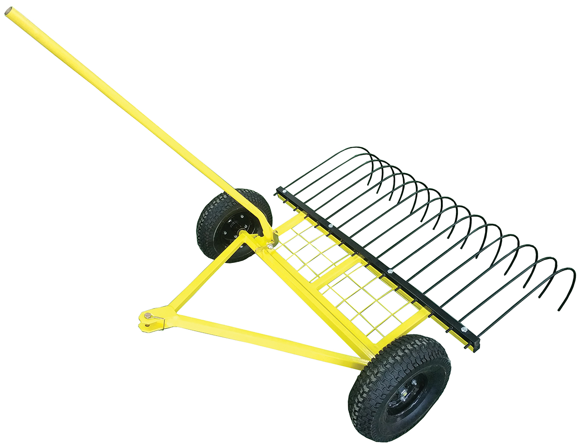 Tow-Behind  Stick Rake