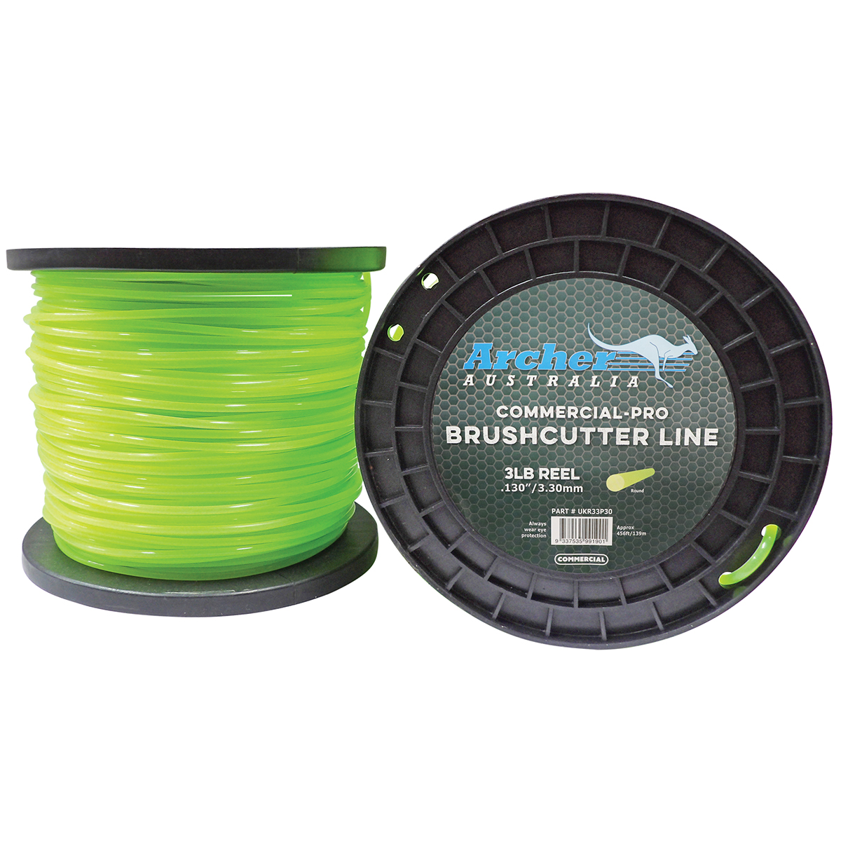 Archer Commercial-Pro Round Nylon Line – 3.30mm/.130″ – 3lb Reel
