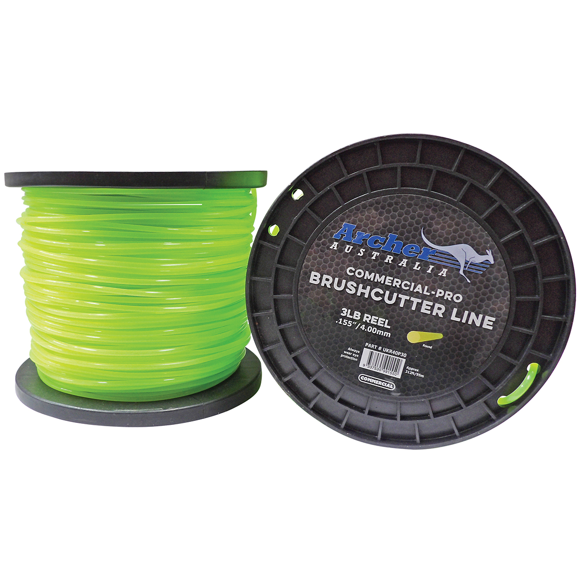 Archer Commercial-Pro Round Nylon Line – 4.00mm/.155″ – 3lb Reel