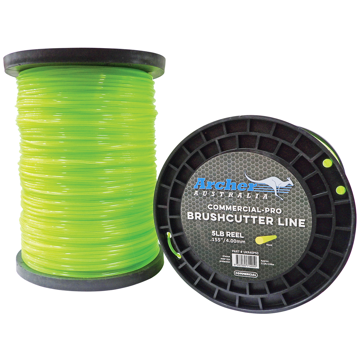 Archer Commercial-Pro Round Nylon Line – 4.00mm/.155″ – 5lb Reel